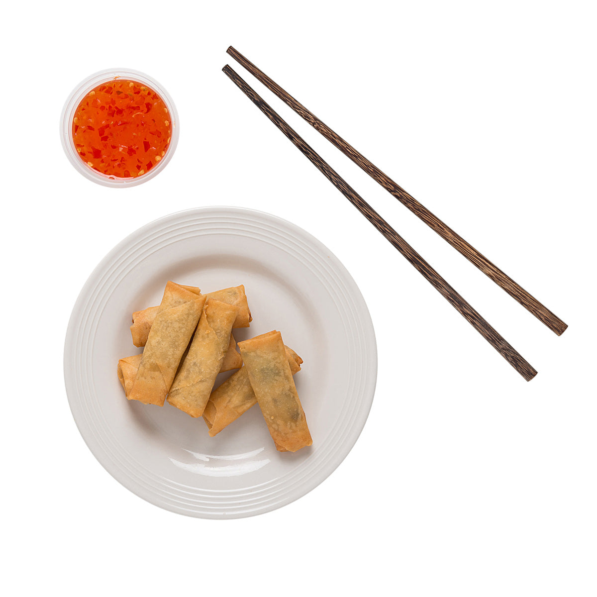 Mini Veg Spring Rolls (6)