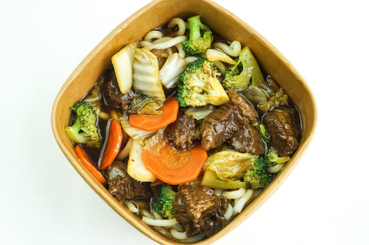 Braised Beef Udon Noodles